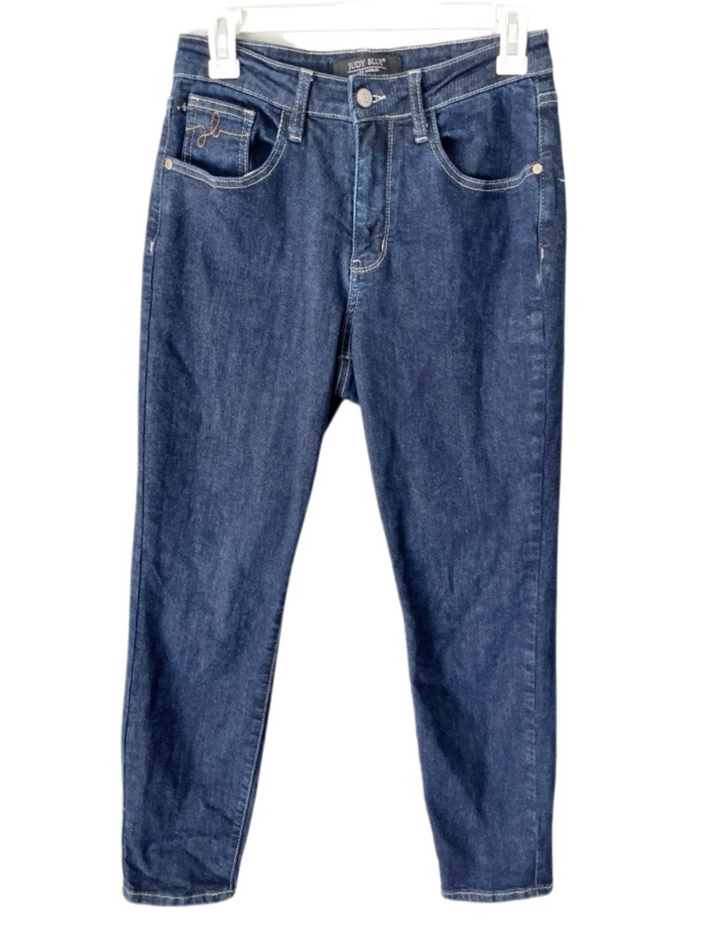Judy Blue Jeans Women's 3 26 High Rise Mom Jeans Dark Wash